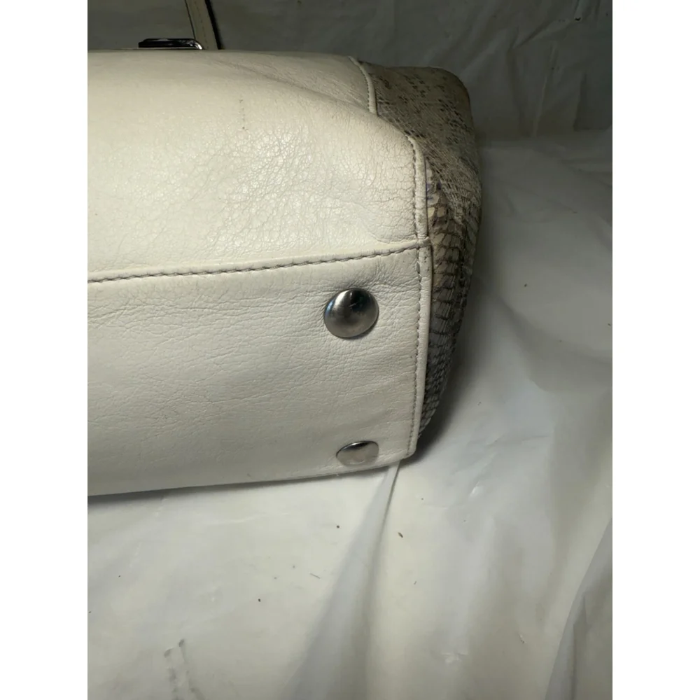 COACH F30142 TAYLOR MIXED EXOTIC ALEXIS CARRYALL satchel